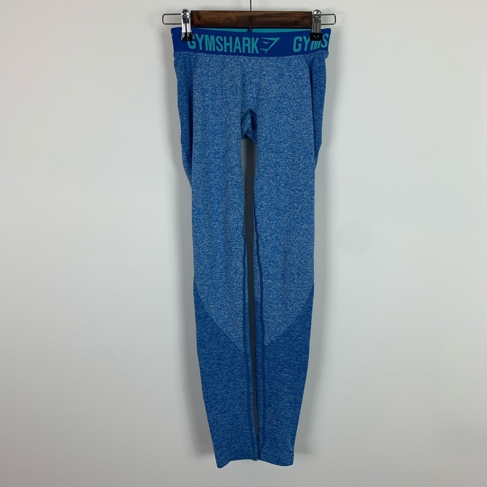 Gymshark xs blue space dye leggings